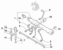 10226-020 HYDRAULIC COUNTER AND INJECTORS