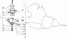 10003/00 ПОДВЕСКИ ДВИГАТЕЛЯ