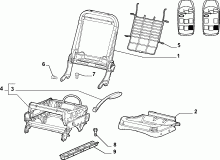 70613/01 REAR SEAT