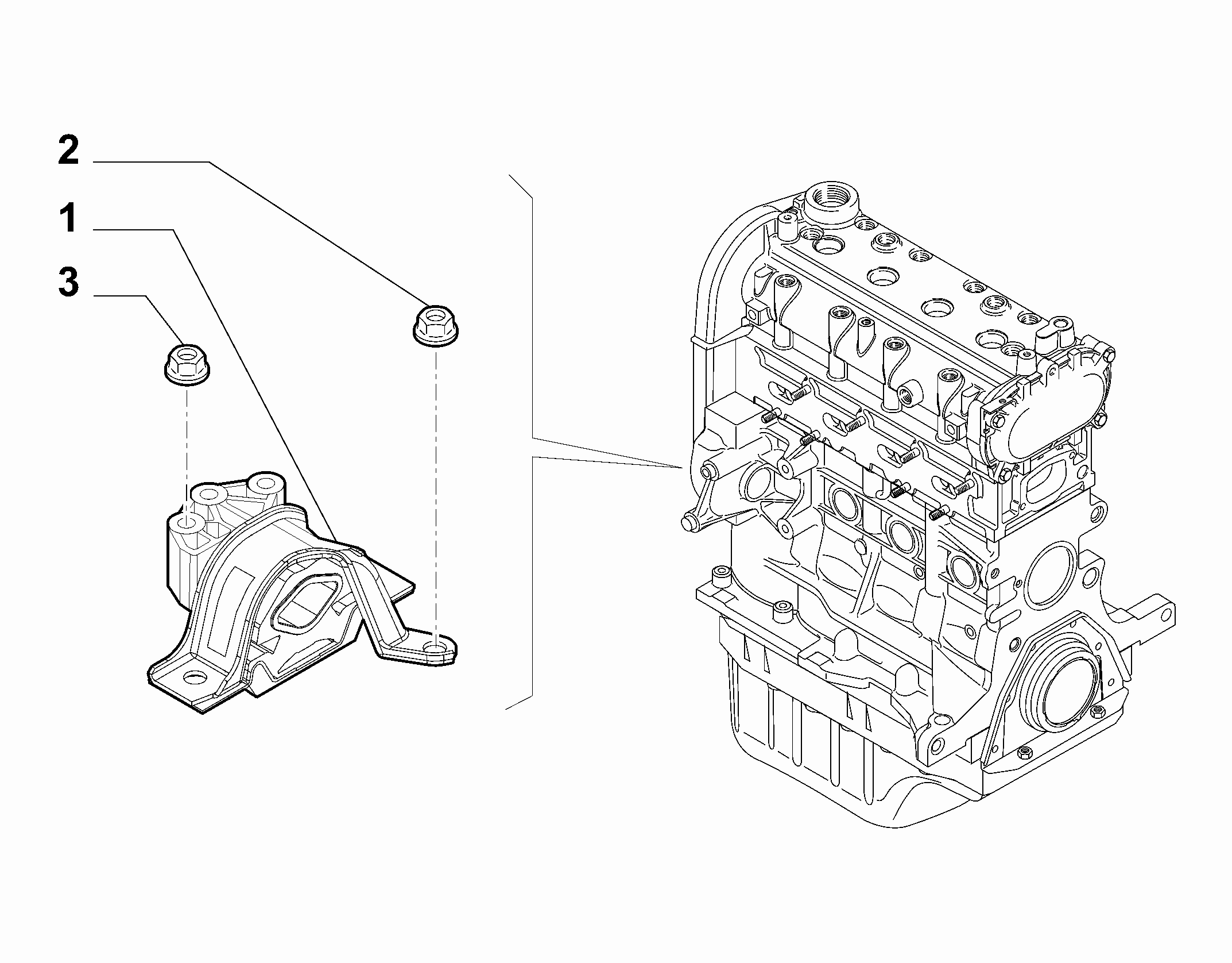10002-010 ENGINE INLET SCREW ANCHOR AND TENSION ROD SUSPENSION