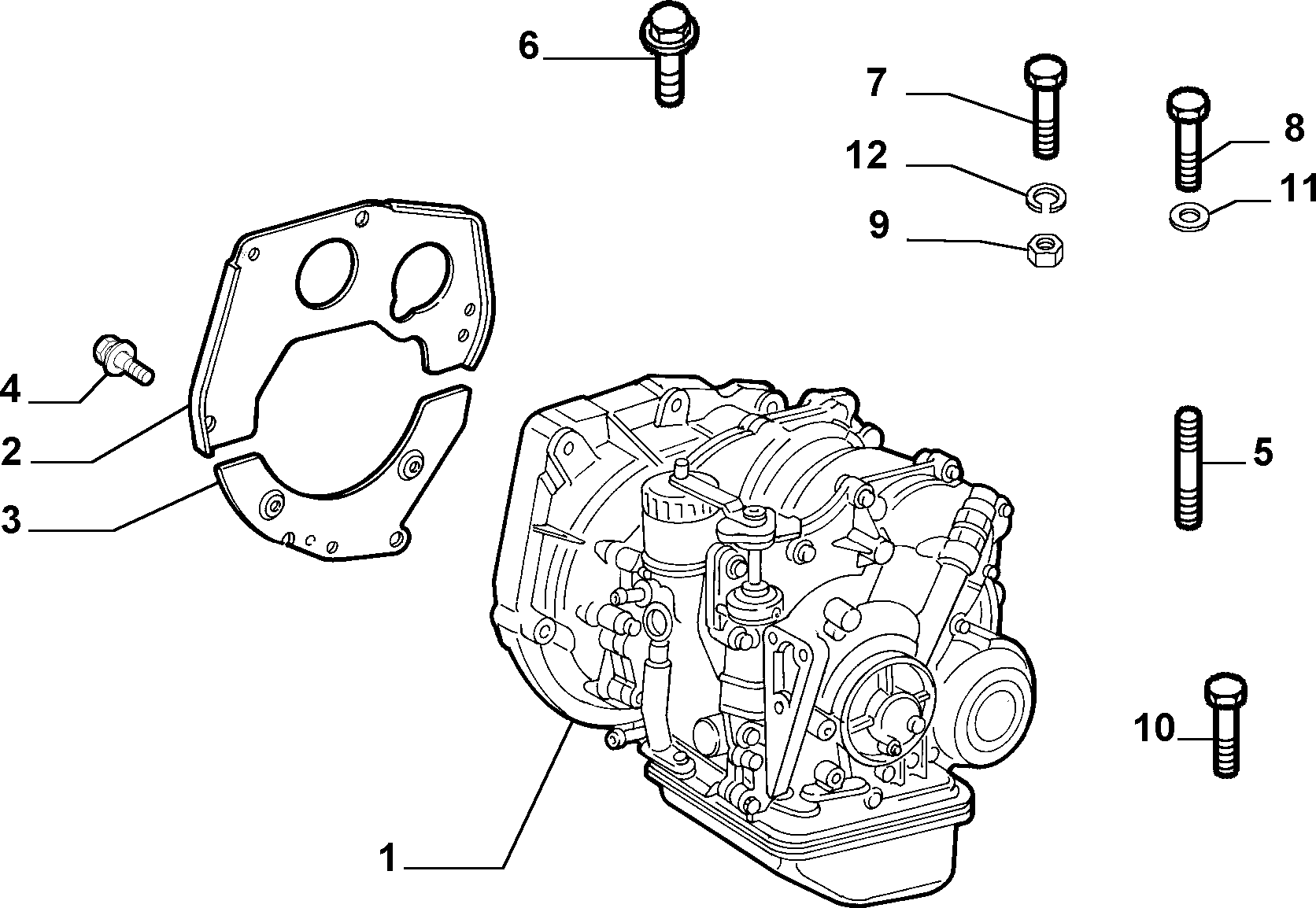 21201/00 АВТОМАТИЧЕСКАЯ КПП