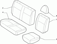 70615/01 REAR SEAT LINING