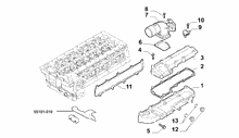 10255-010 INTAKE MANIFOLD AND BUTTERFLY CLIPS