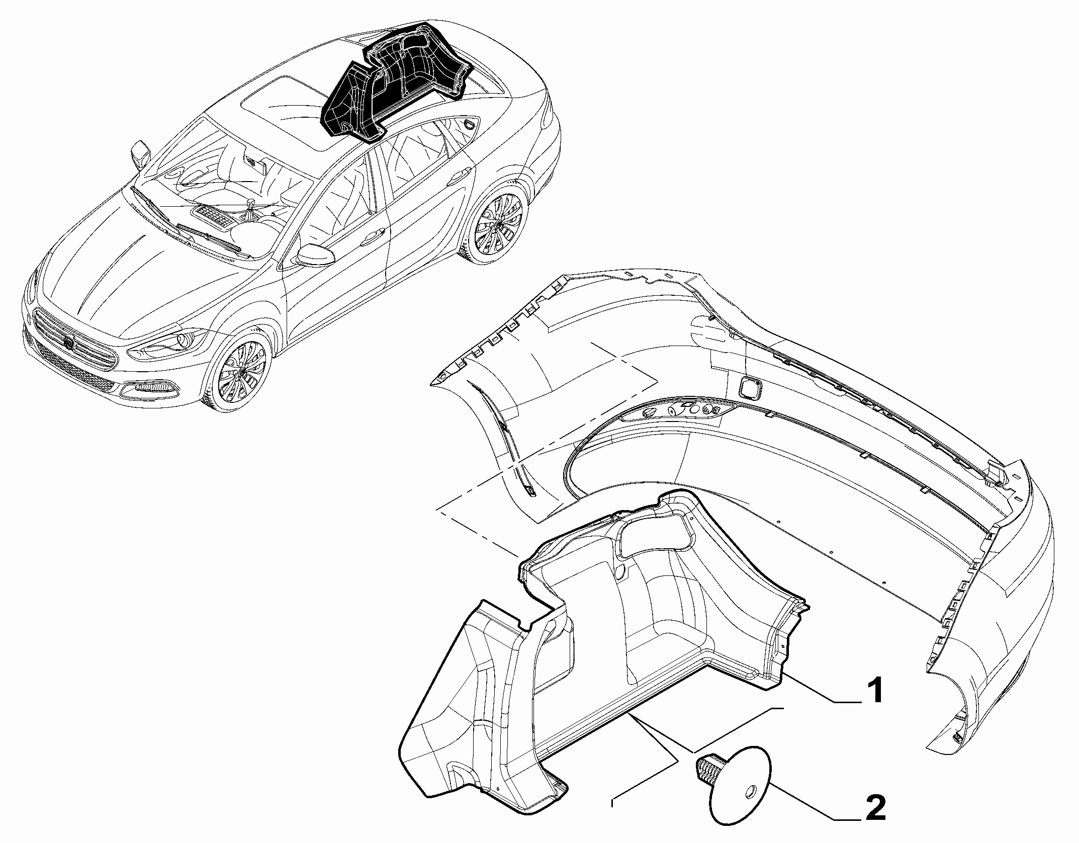 70526-010 BAG STORAGE INTERNAL SIDE LINING