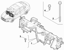 70002-050 DASHBOARD CROSSRAIL