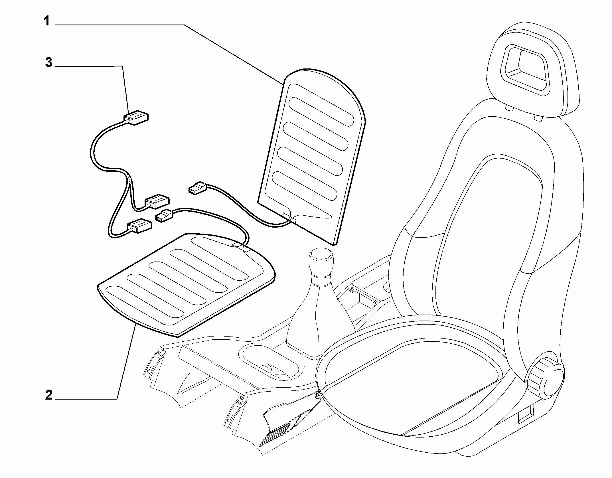 70601-040 ELECTRIC FRONT SEAT DEVICES