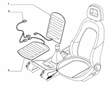 70601-040 ELECTRIC FRONT SEAT DEVICES