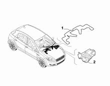 70502-080 DASHBOARD SOUNDPROOFING