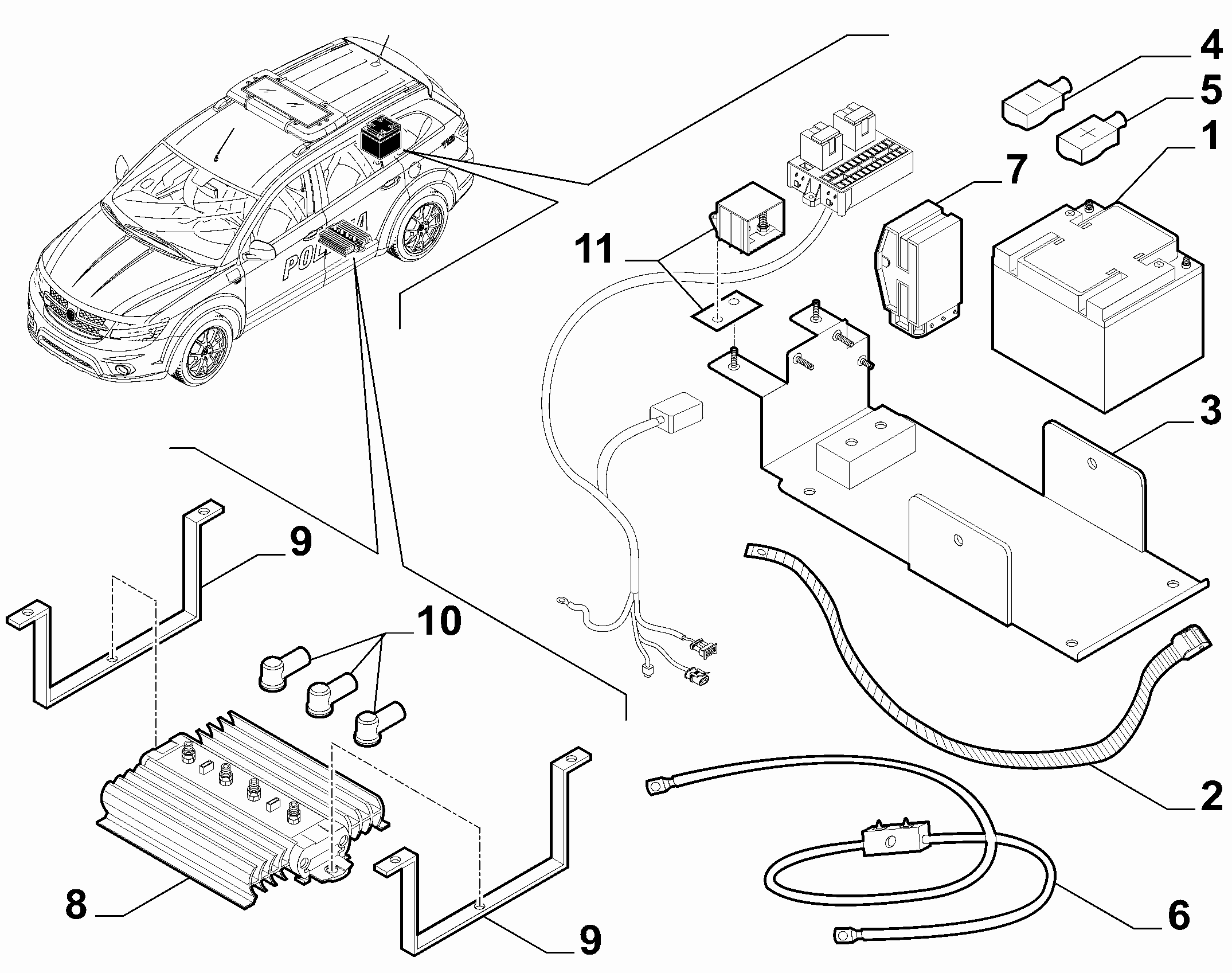 55300-010 BATTERY AND CASE