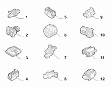 55528/01 CABLE ASSEMBLY CONNECTORS