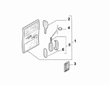 55202-020 KEY KIT AND OPENING SYSTEM