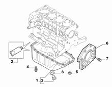 10102-010 OIL CAP AND FLOOR PANEL COVER