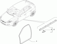 70129-080 FRONT DOOR RING GASKET