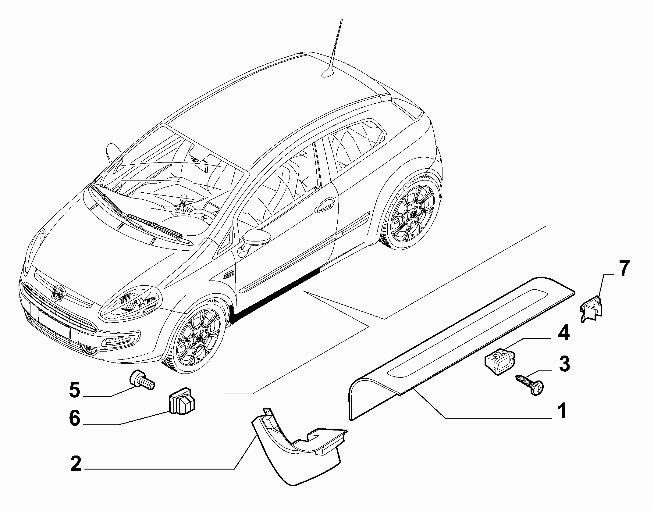 70523-050 SILL BOARD
