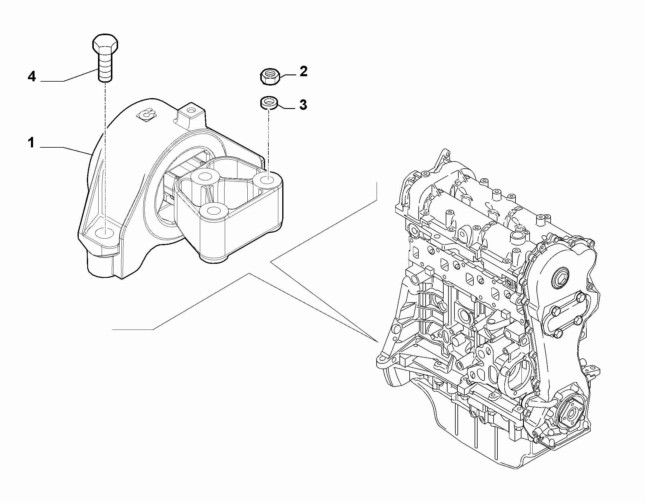 10002/04 ENGINE SUSPENSIONS