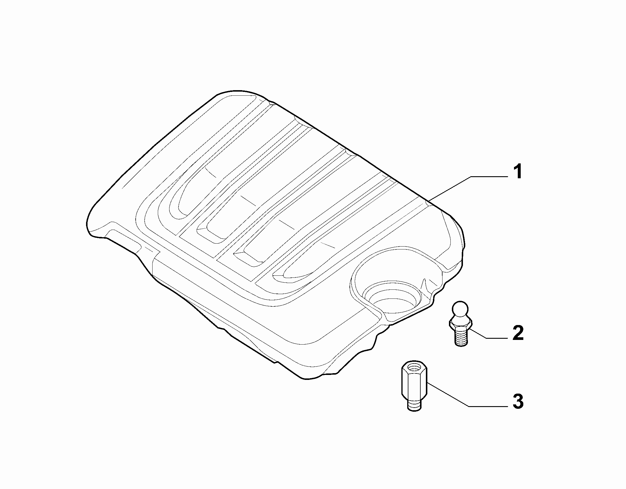 38115-040 ENGINE COVER