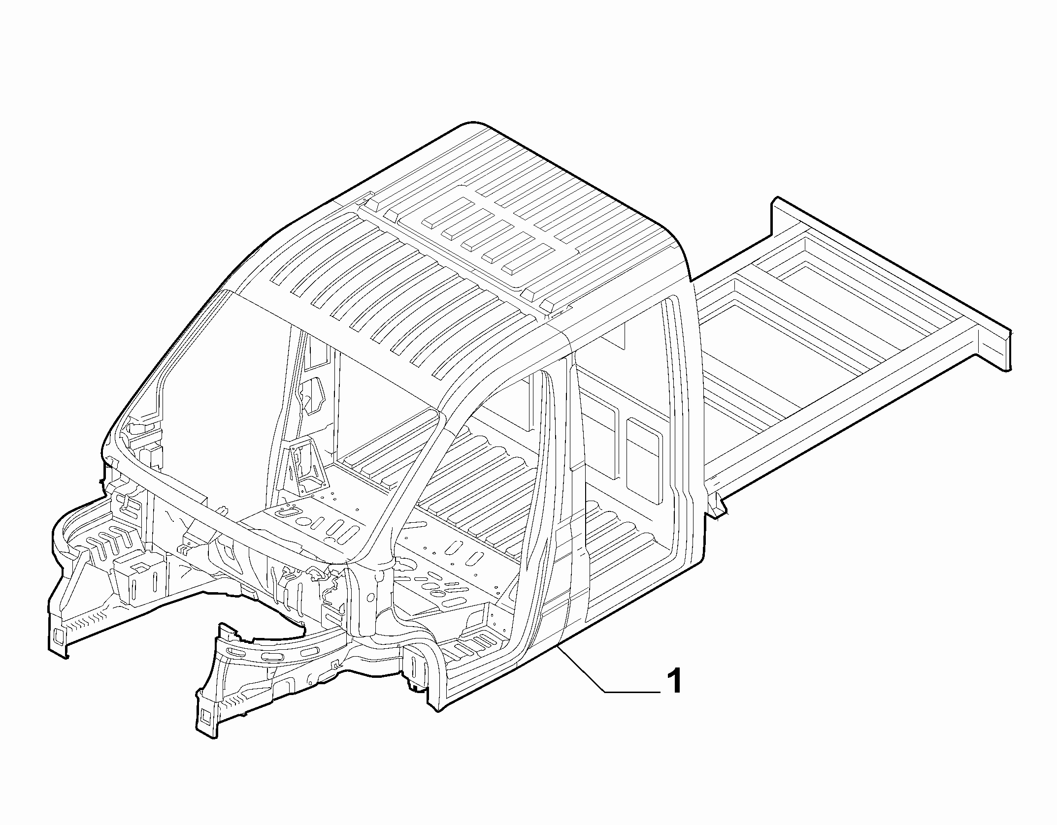 70001-010 СВАРНОЙ КУЗОВ