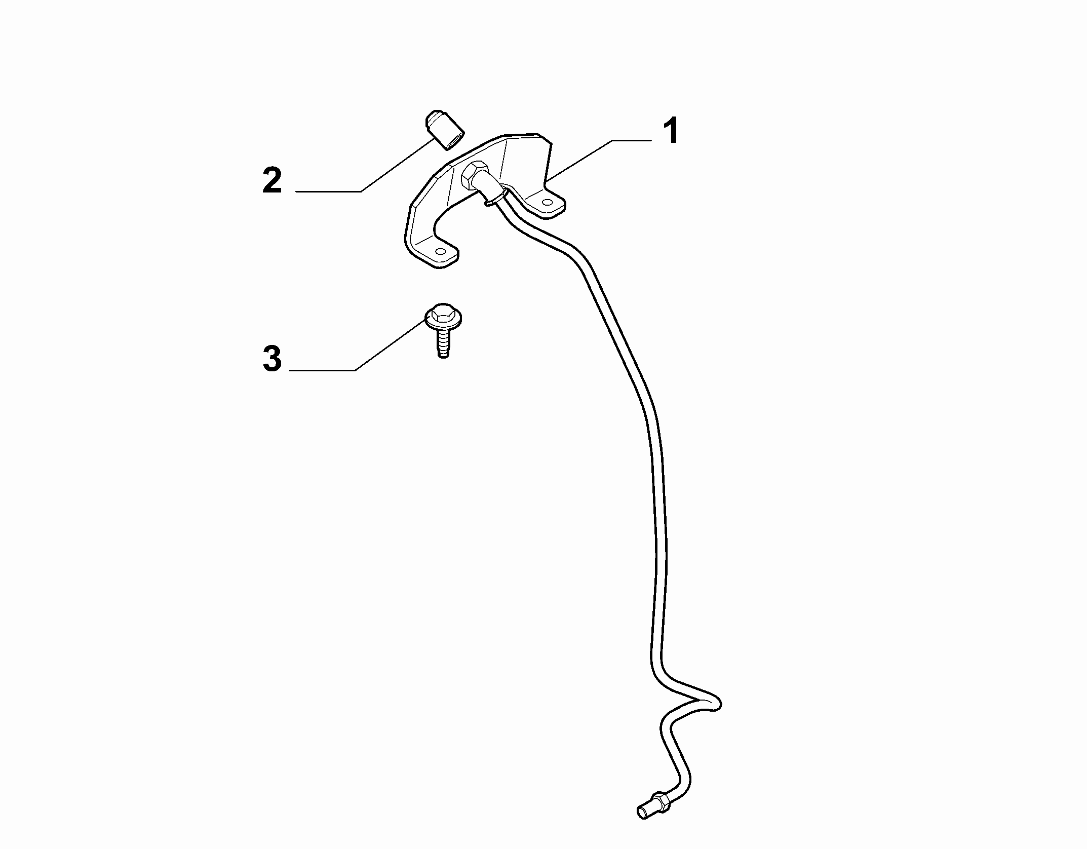 10200-021 FUEL PIPE INLET
