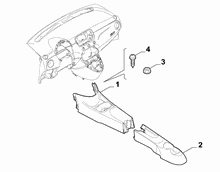 70504-010 SHAFT TUNNEL CONSOLE