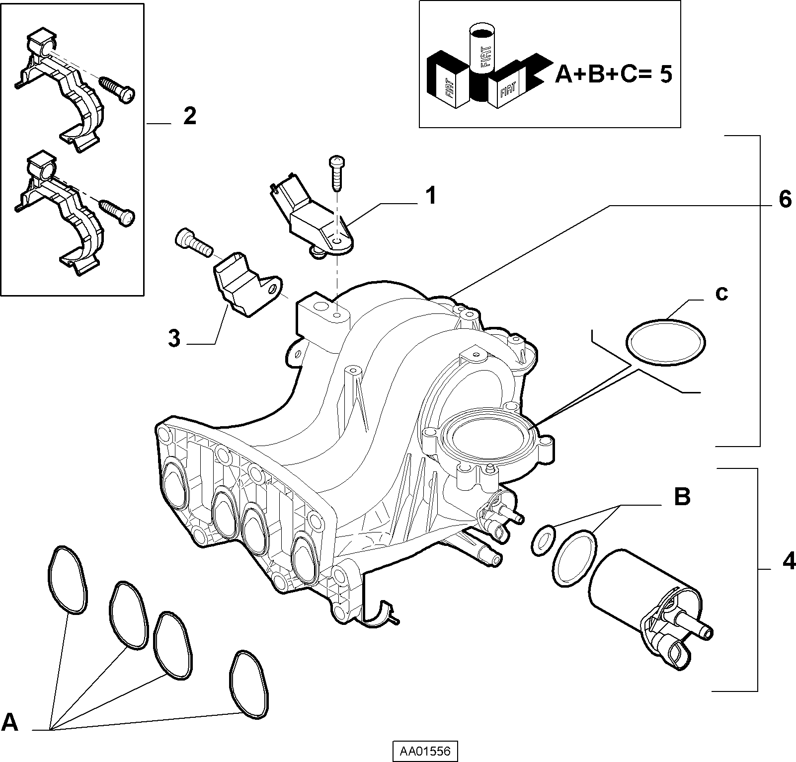 55218311 AIR DUCT SYSTEM