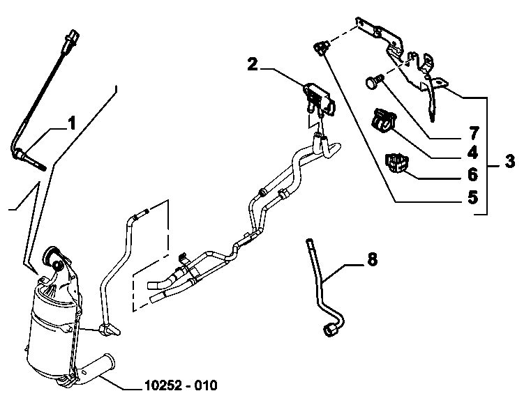 10260-010 GAS FLOW PRESSURE/TEMP SENSOR