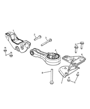 10003-010 ENGINE  SUPPORT