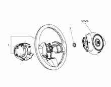 41201-010 STEERING WHEEL