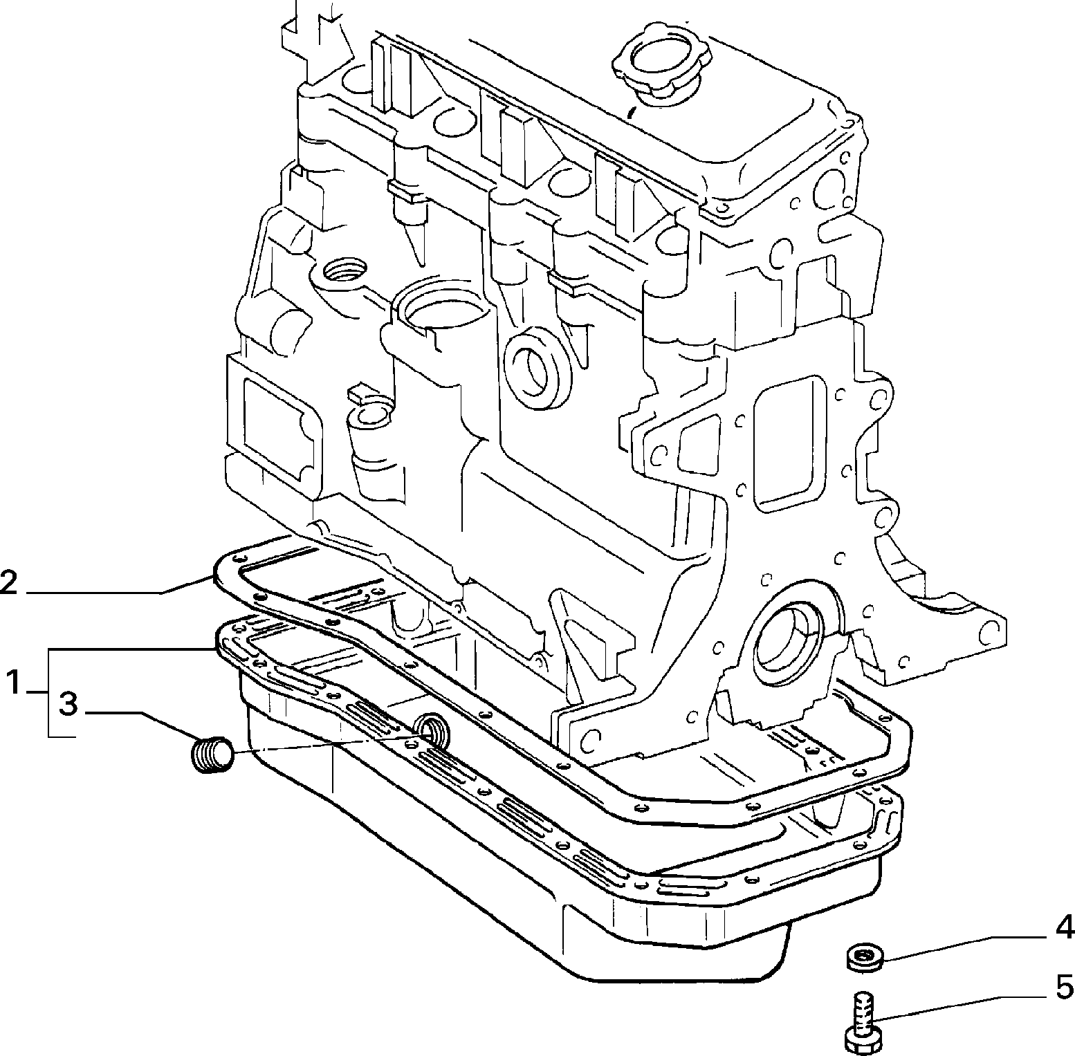 10102/00 КАРТЕР И КРЫШКИ БЛОКА ЦИЛ.