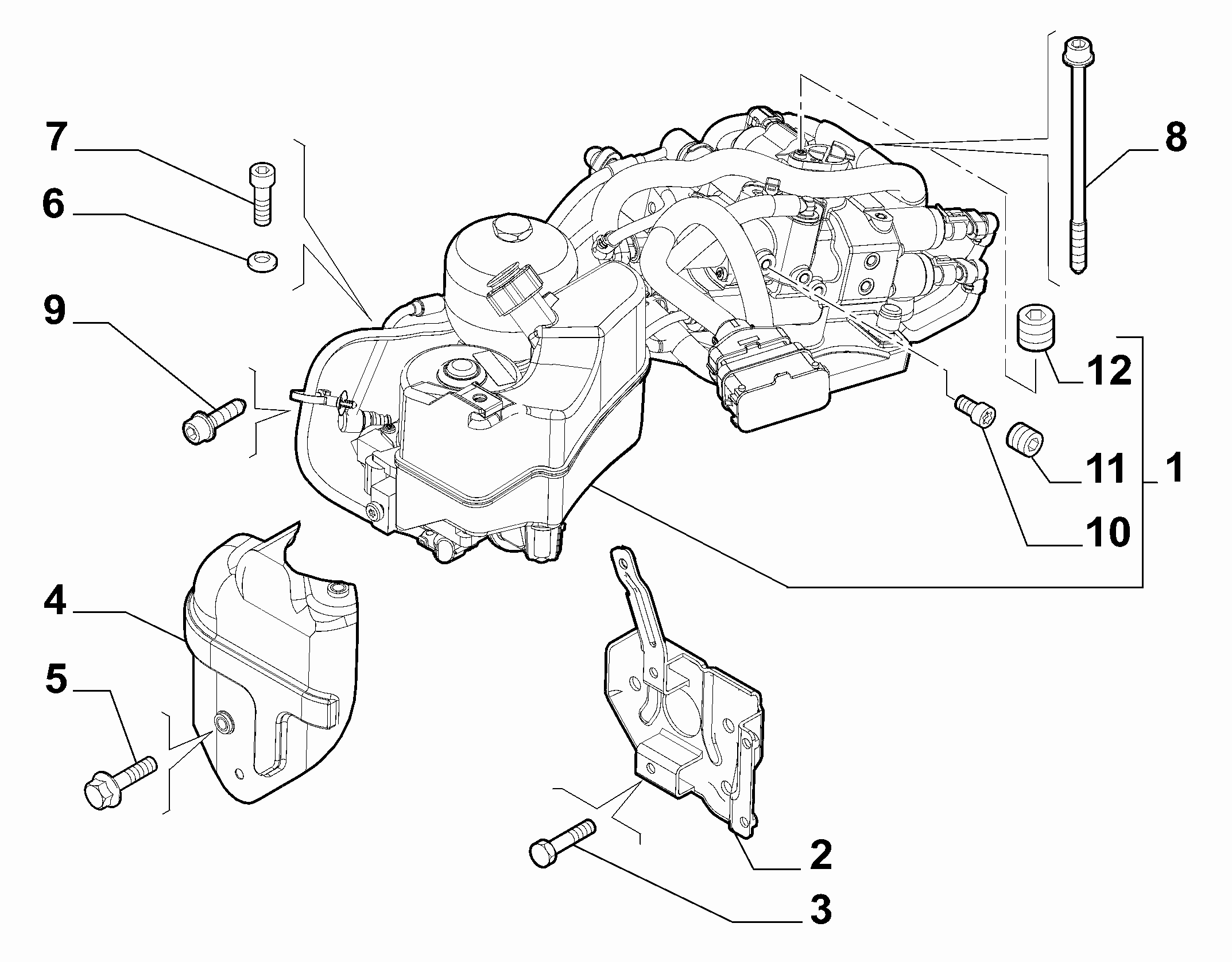 21200-020 GEARBOX CONTROL MODULE, COVERS AND FASTENERS