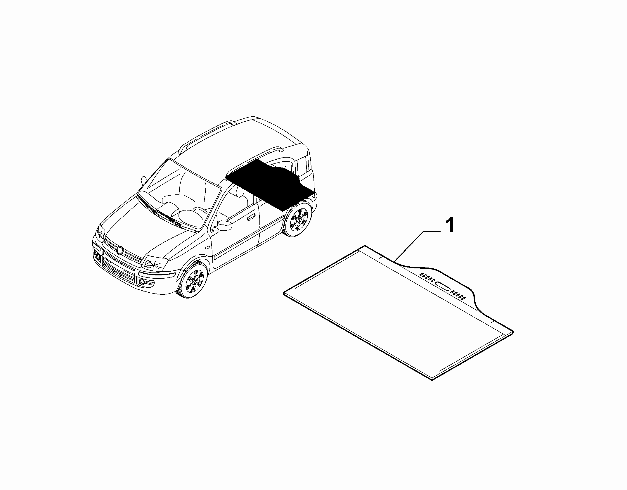70526-030 TRUNK MATS