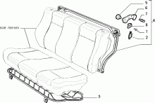 70613/01 REAR SEAT