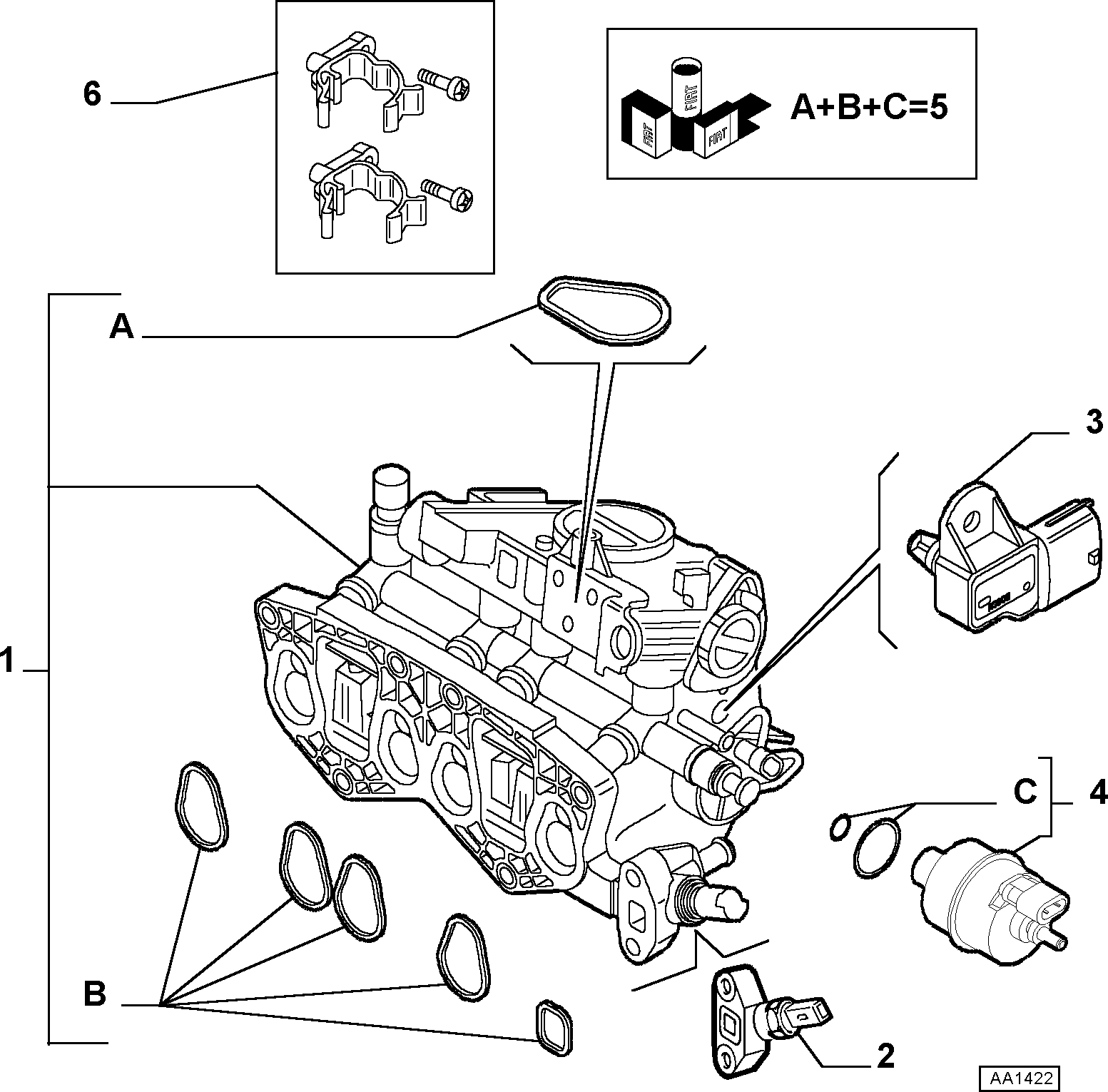 46775115 AIR DUCT SYSTEM