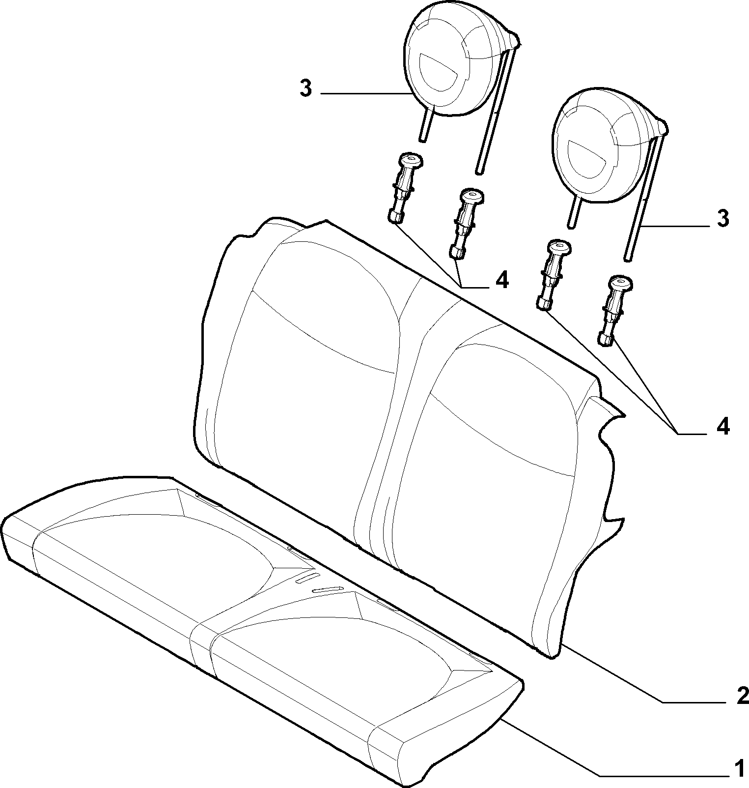70615-010 REAR SEAT LINING 
