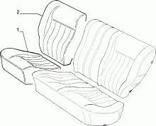 70615/02 REAR SEAT LINING