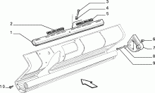 70504/00 ПАНЕЛЬ ПРИБ.(ТУННЕЛЬ)