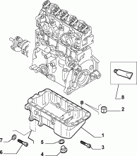 10102/00 КАРТЕР И КРЫШКИ БЛОКА ЦИЛ.