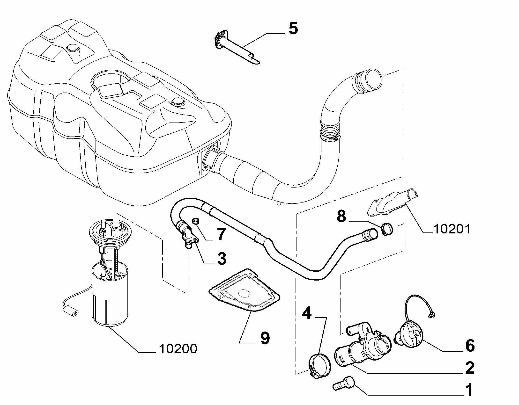 10200-020 IGNITION PIPING