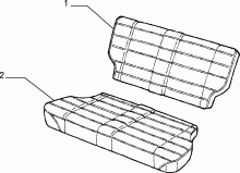 70615/03 REAR SEAT LINING 