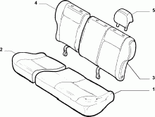 70615/40 REAR SEAT LINING