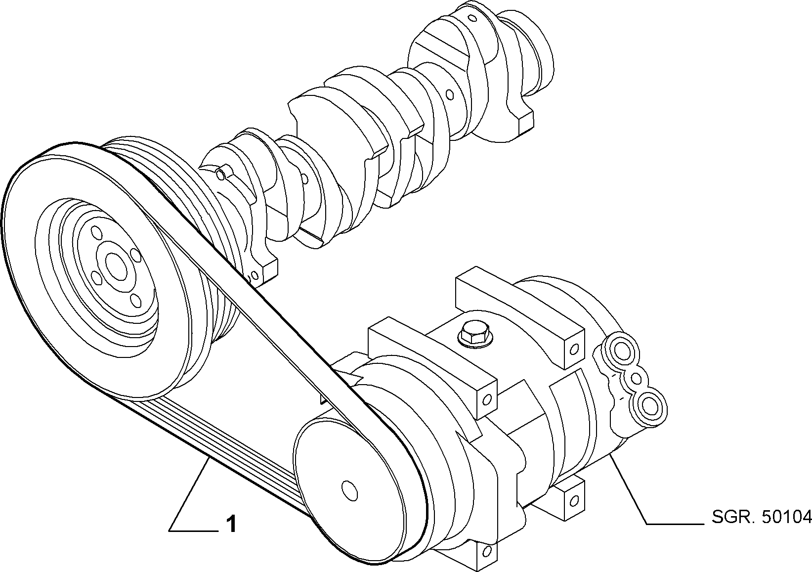 10115-010 BELTS AND PULLEYS