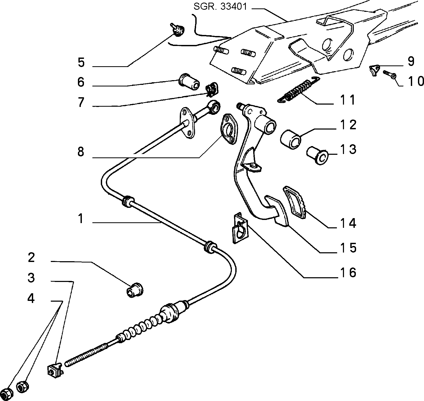 18101/01 ПРИВОД ВКЛЮЧЕНИЯ СЦЕПЛЕНИЯ