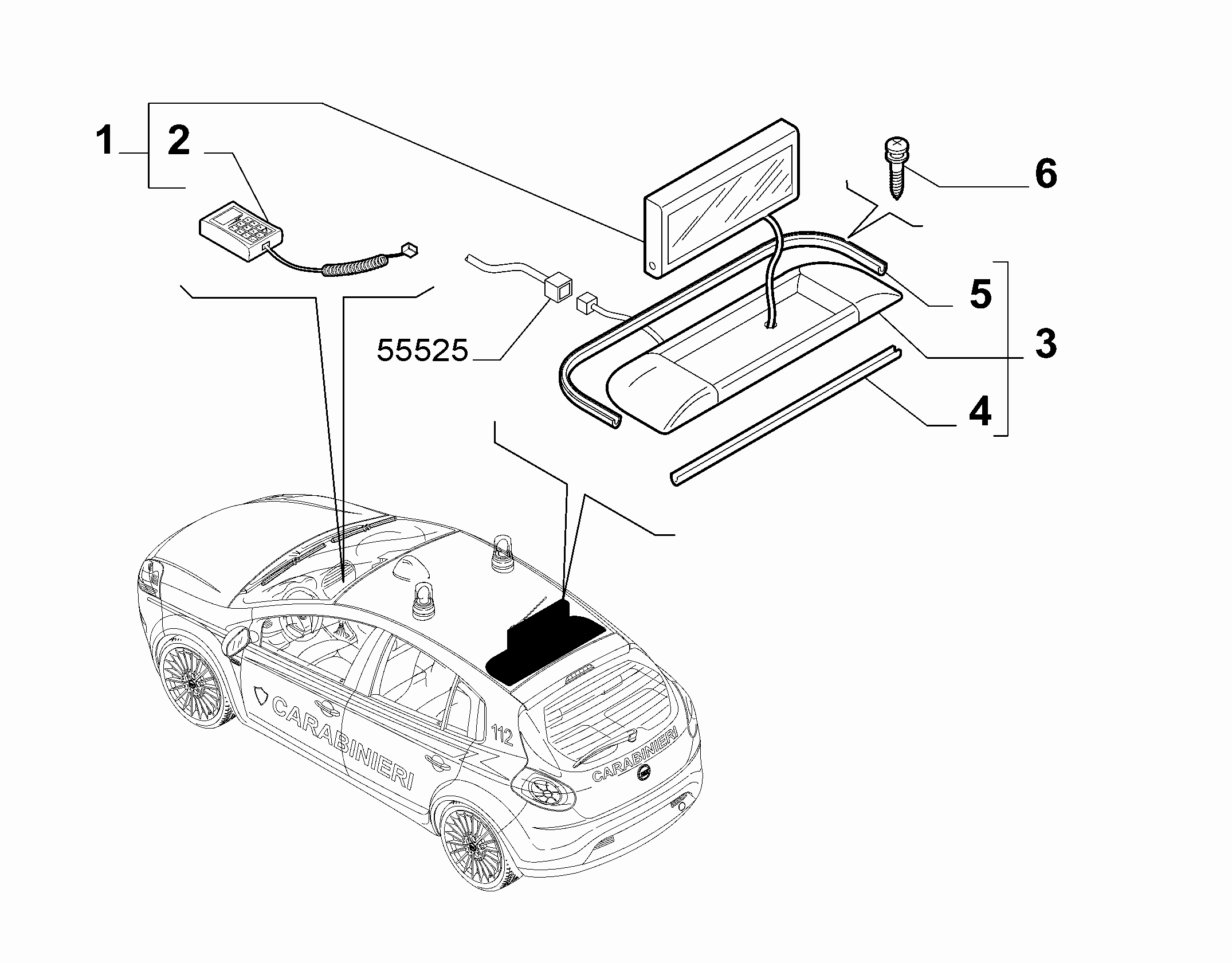 55530-030 VISUAL WARNING DEVICES