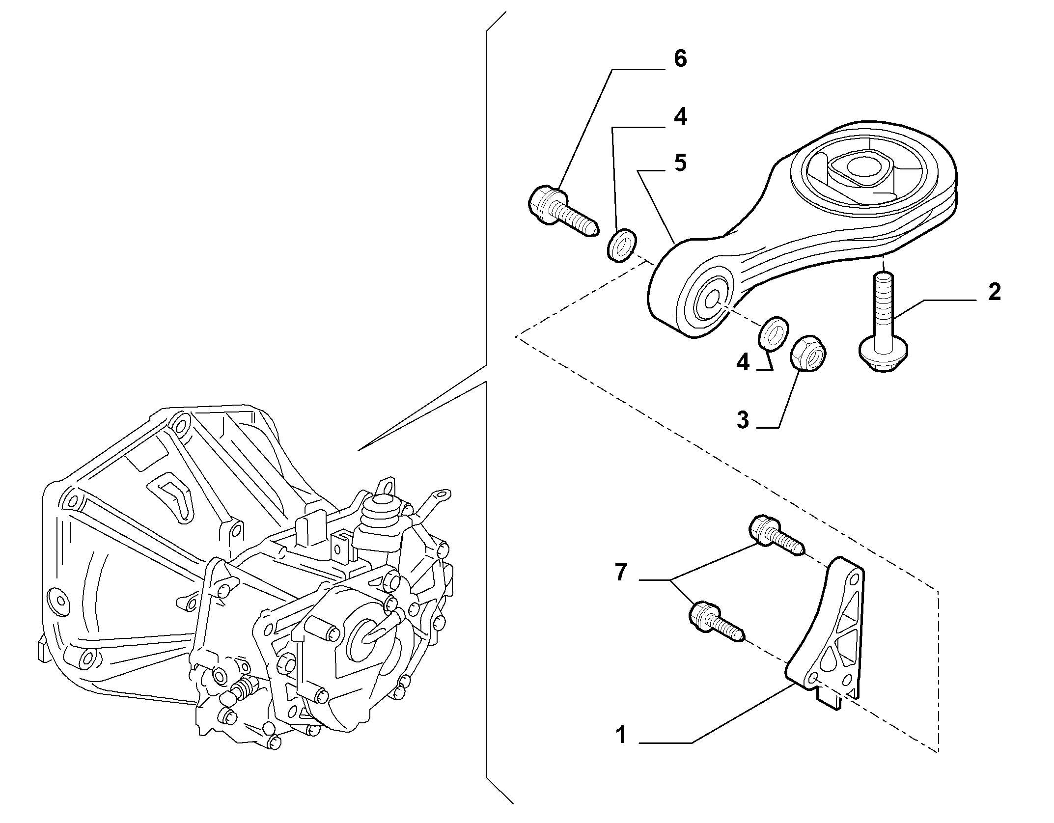 10002-030 AXLE INLET SCREW ANCHOR AND TENSION ROD SUSPENSION