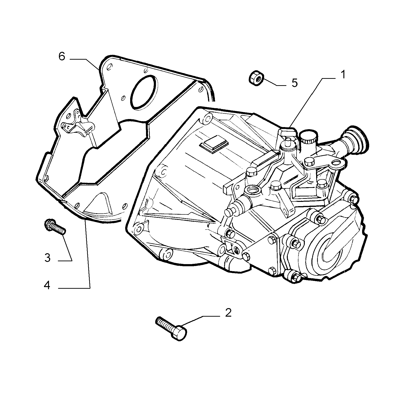 21200-010 GEARBOX AND COVERS