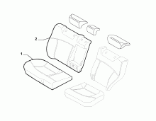 70615/03 REAR SEAT LINING