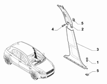 70523-030 INTERNAL CENTRAL LININGS