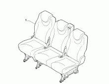 70615/01 REAR SEAT LINING