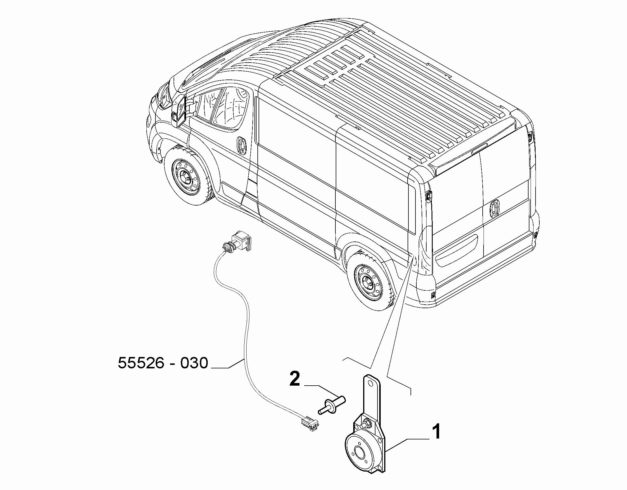 55501-080 PEDESTRAIN BUZZER