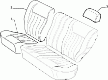 70615/01 REAR SEAT LINING
