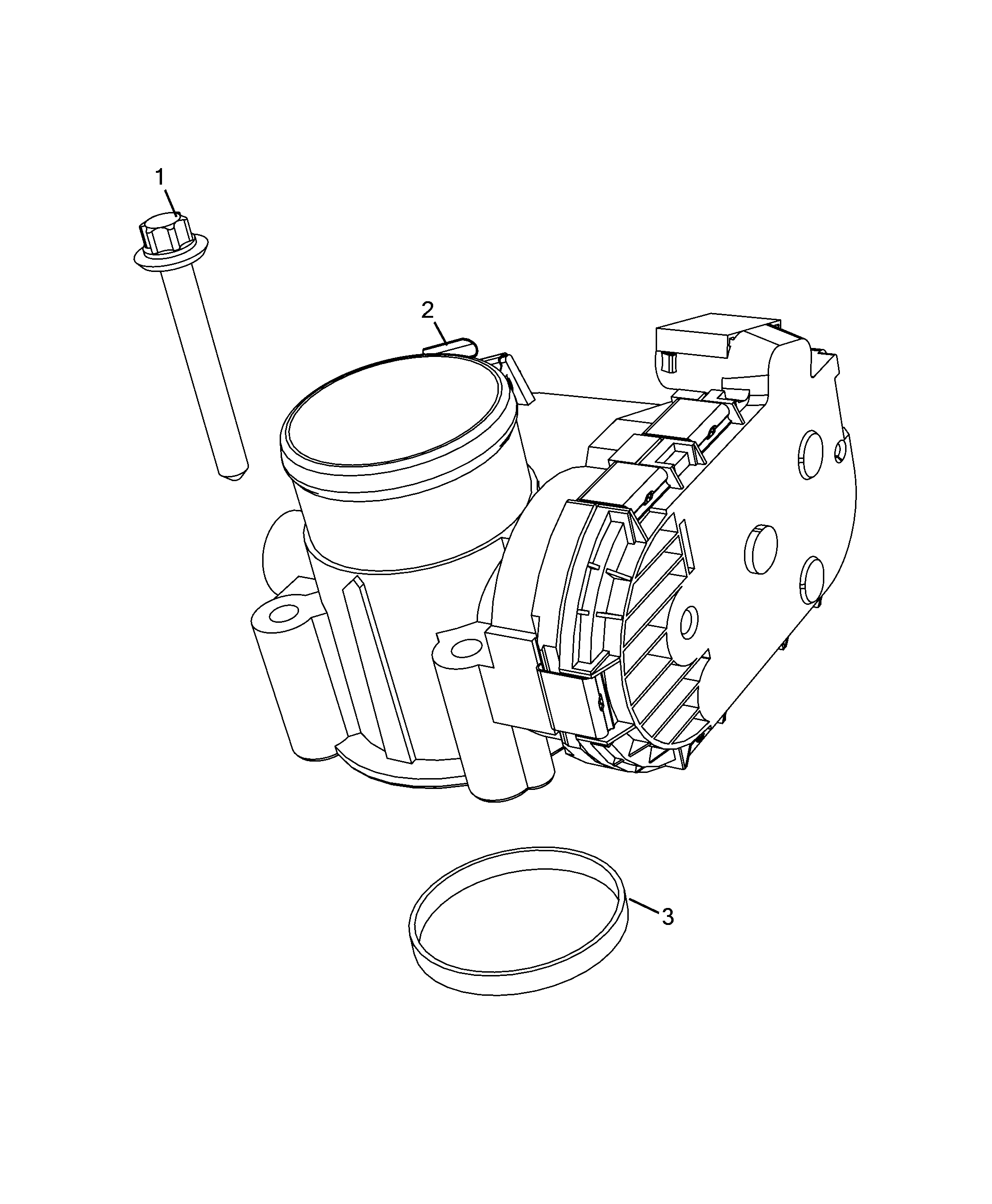 10255-010 INTAKE MANIFOLD AND BUTTERFLY CLIPS